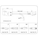 EN-66e - Medizinischer 10 Gbit/s Netzwerkisolator mit Kabel