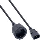 40er Bulk-Pack InLine® Netz Adapter Kabel, Kaltger....