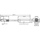 Defined Disconnect CP-Link, L=200mm blau...