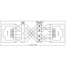 EN-70HD-K - Ultrakompakter Netzwerkisolator als Keystone-Modul mit 5kV Trennspannung