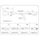 EN-65K - Medizinischer Keystone-Netzwerkisolator mit Kabel