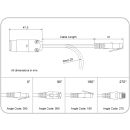 EN-65S - Medizinischer SnapFit-Netzwerkisolator mit Kabel