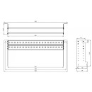 Eizo FMM0800 - Halter für Kabel und TDL